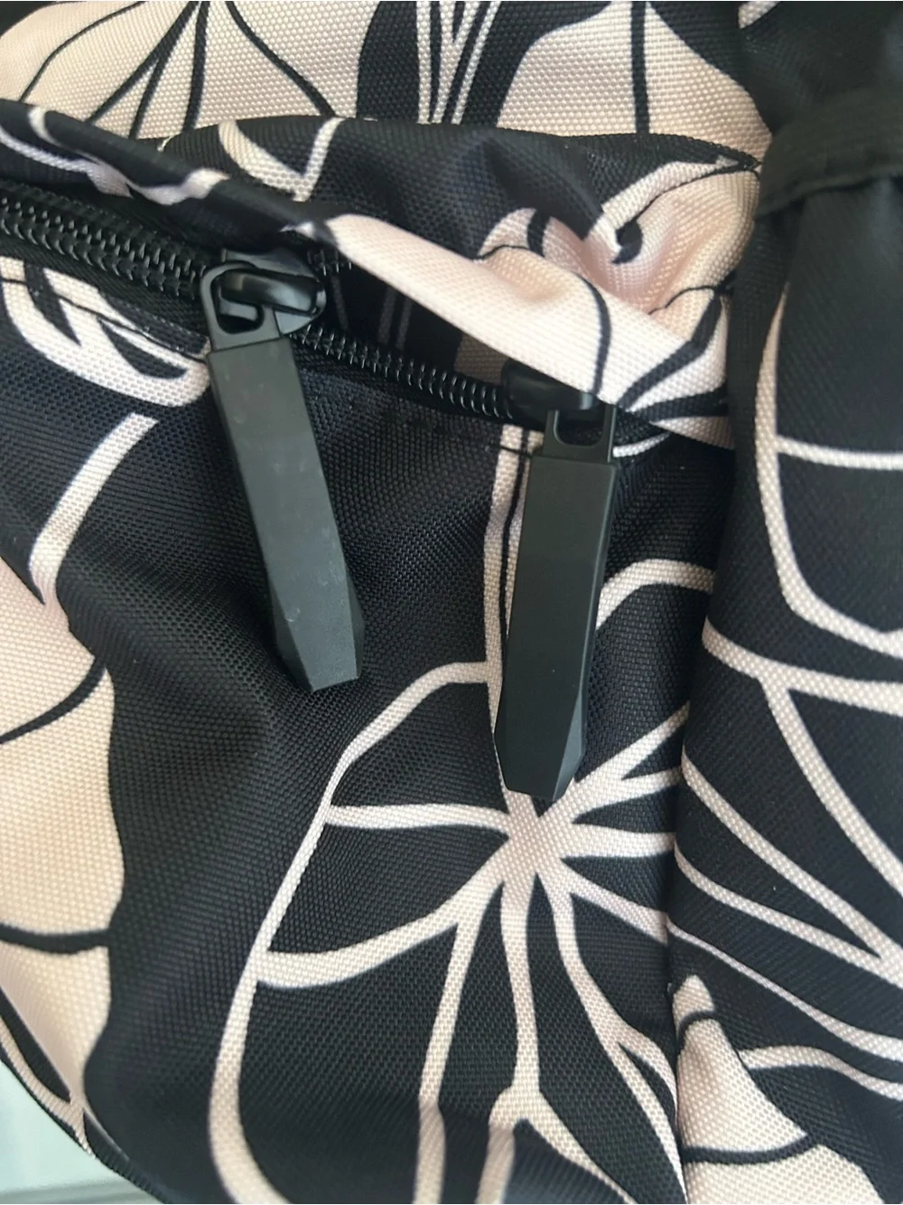 Fighting Eel Kalo Backpack Black with Blush Floral